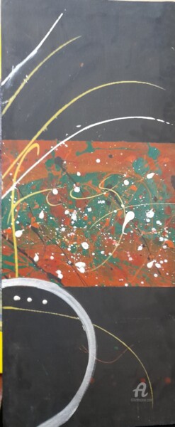 Painting titled "Wefaqaboud35" by Wefag Ibrahim, Original Artwork, Acrylic
