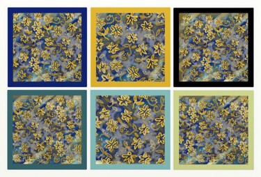 数字艺术 标题为“Ensemble - Vent de…” 由Krystel, 原创艺术品, 数字油画