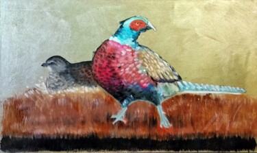 绘画 标题为“Pheasant” 由Valentina Reymer, 原创艺术品, 油