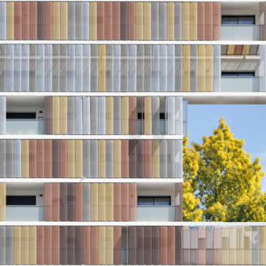 Borderouge II ( 11 exemplaires ) Photographie intitulée "Borderouge II ( 11…" par Emmanuel Passeleu, Œuvre d'art originale, Photographie numérique