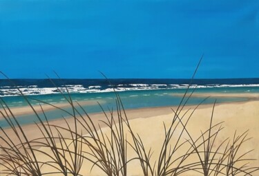 Peinture intitulée "MAREE BASSE" par Cécile Delaveau, Œuvre d'art originale, Acrylique Monté sur Châssis en bois