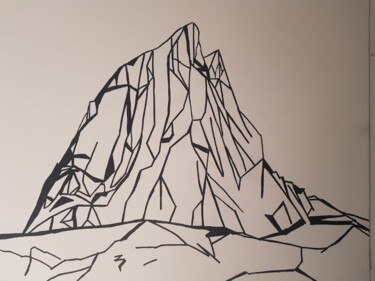 绘画 标题为“Pic du Midi d'Ossau” 由Franck Laruelle, 原创艺术品, 标记