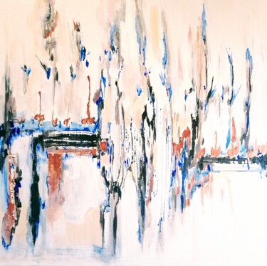 Impossible amour Peinture intitulée "Impossible amour" par Sophie Delavague, Œuvre d'art originale, Acrylique Monté sur Châssis en bois