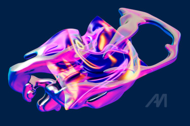 Digital Arts titled "Elo Elemento 01" by Gabriela Radiante, Original Artwork, 3D Modeling