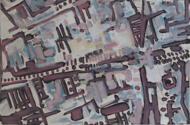 绘画 标题为“3” 由Valérie Thévenot, 原创艺术品, 水粉 安装在artwork_cat.上