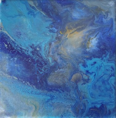绘画 标题为“Earth” 由Perrine Libois, 原创艺术品, 丙烯 安装在木质担架架上