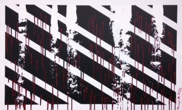 Peinture intitulée "" Perturbations "" par Pascal Brel, Œuvre d'art originale, Acrylique