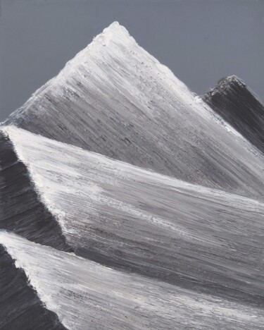 The mountains Schilderij getiteld "The mountains" door Alexandra Amelchenko (As_Art), Origineel Kunstwerk, Acryl Gemonteerd op Frame voor…