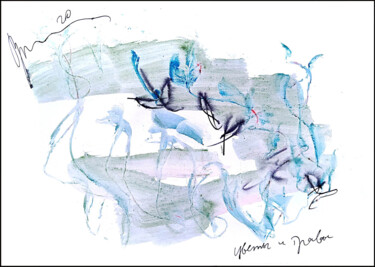 Zeichnungen mit dem Titel "цветы и травы    fl…" von Dima Dima Vil Ms Wilms (Rok Zivopisec Rock Painter), Original-Kunstwerk…