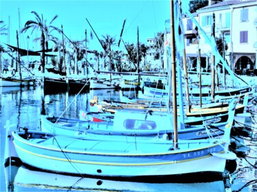 제목이 "LES BARQUES"인 사진 Musclor로, 원작, 디지털