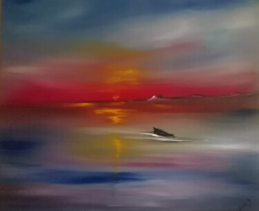 Peinture intitulée "You are always on m…" par Pascal Jung, Œuvre d'art originale, Huile