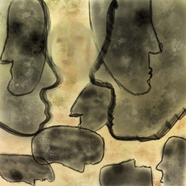 数字艺术 标题为“Versions of own” 由Sumit Ratta, 原创艺术品, 数字油画