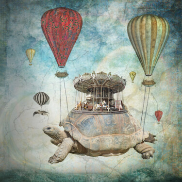 Digital Arts titled "Soaring" by Susan Van Wyk, Original Artwork, 2D Digital Work