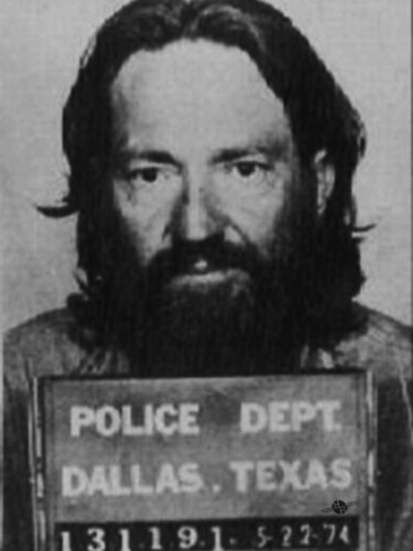 绘画 标题为“Willie Nelson Mug S…” 由Tony Rubino, 原创艺术品, 丙烯 安装在木质担架架上