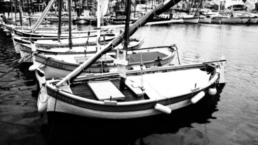 제목이 "LES BARQUES 3"인 사진 Musclor로, 원작, 디지털