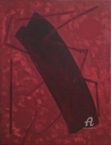Painting titled "Bicho" by Franco, Original Artwork, Oil