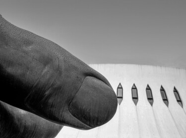 Photographie intitulée "Doigt" par Aurélien Comte, Œuvre d'art originale, Photographie numérique