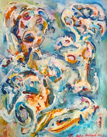 绘画 标题为“Collapse (12,2022)” 由Andrew Walaszek, 原创艺术品, 丙烯