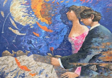 印花与版画 标题为“Notte di San Lorenzo” 由Giampaolo Talani, 原创艺术品, 丝网印刷
