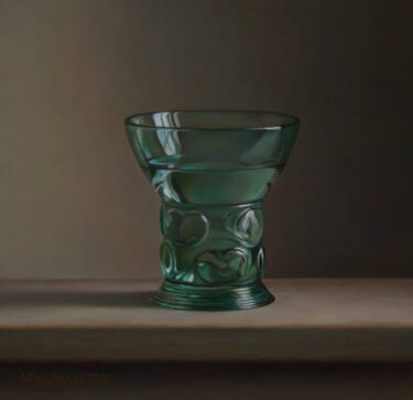 Peinture intitulée "Berkemeyer" par Albert Kechyan, Œuvre d'art originale, Huile