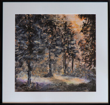 Peinture intitulée "Douceur nature" par Michèle Nerriere Mengozzi, Œuvre d'art originale, Acrylique
