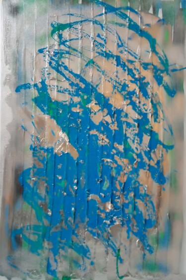 「MELTING ICE-PLANET…」というタイトルの絵画 Giorgio Sciarrettaによって, オリジナルのアートワーク, アクリル