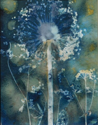 印花与版画 标题为“30 x 40_VEGETAL 3 (…” 由Cornelia Tersanszki, 原创艺术品, 光绘摄影 安装在纸板上