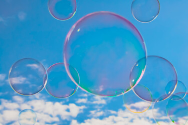 Photography titled "Bolle volanti" by Anna Sowinska, Original Artwork, Digital Photography