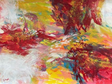 绘画 标题为“« Tibet »” 由Gilles Surgès, 原创艺术品, 丙烯