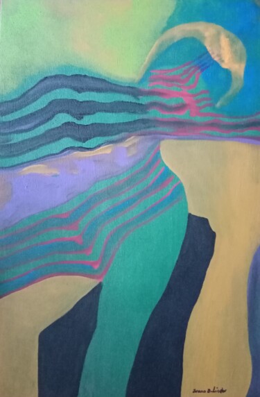 Painting titled "Transformation" by Ivann Deweare Lindor, Original Artwork, Acrylic