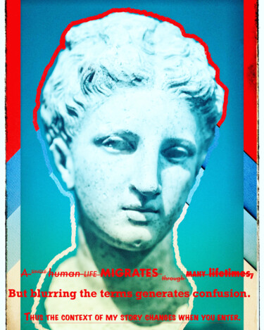Digital Arts titled "The Immortal" by Amelia Latiff, Original Artwork, 2D Digital Work