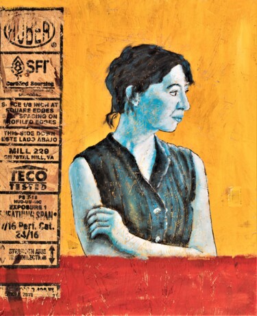 绘画 标题为“Red Yellow Blue” 由Timothy Seery, 原创艺术品, 丙烯