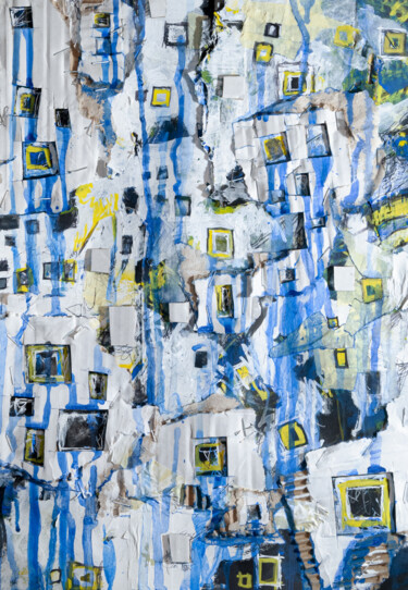 Pittura intitolato "Mariupol" da Bertold Werkmann, Opera d'arte originale, Carta