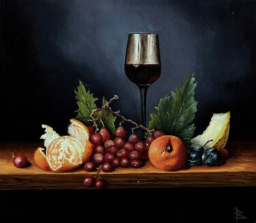 Still life III Painting titled "Still life III" by Oleg Baulin, Original Artwork, Oil