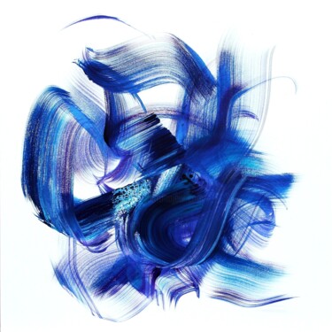Painting titled "Your Reflection" by Paresh Nrshinga F R S A, Original Artwork, Acrylic Mounted on Wood Stretcher frame