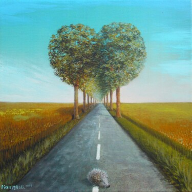 Aime les arbres de la route dont les hérissons arrivent