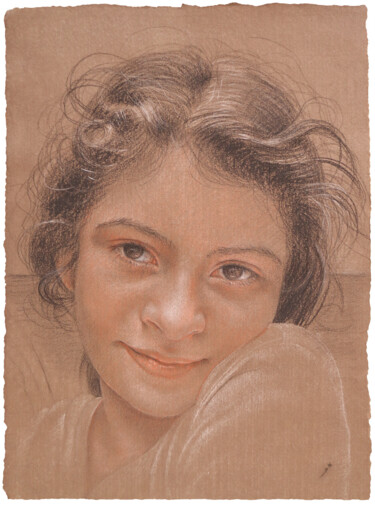"Aurora" başlıklı Resim Gustavo Palumbo (Jervé) tarafından, Orijinal sanat, Pastel