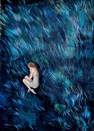 绘画 标题为“"Before the storm"” 由Leyla Zhunus, 原创艺术品, 丙烯