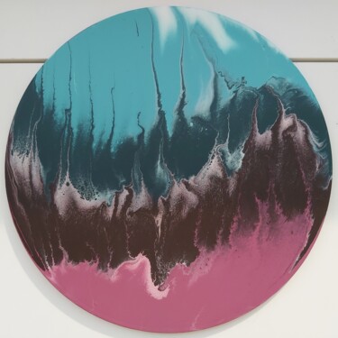 Lava #1 Painting titled "Lava #1" by Alexandra Amelchenko (As_Art), Original Artwork, Acrylic
