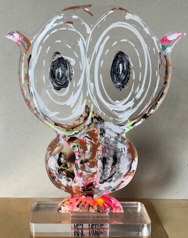 "CHOUETTE PATTI 30" başlıklı Heykel Patmoli tarafından, Orijinal sanat, Rezine