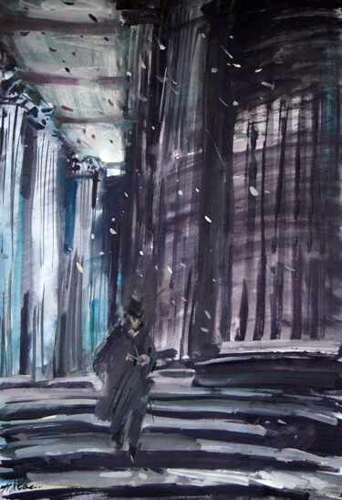 绘画 标题为“Peter. Pushkin. Kaz…” 由Alla Khvastunova, 原创艺术品, 水粉