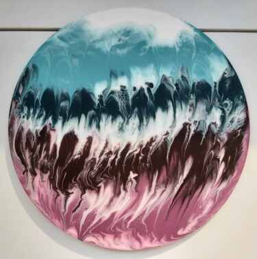 Lava #2 Painting titled "Lava #2" by Alexandra Amelchenko (As_Art), Original Artwork, Acrylic