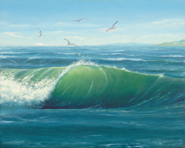 Peinture intitulée "ШАМОРА. АВГУСТ (экз…" par Andrey Kutilovsky, Œuvre d'art originale, Huile