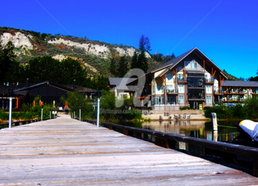 Canada - The Beautiful Resort Area #1 Photographie intitulée "Canada - The Beauti…" par Clement Tsang, Œuvre d'art originale, Photographie numérique