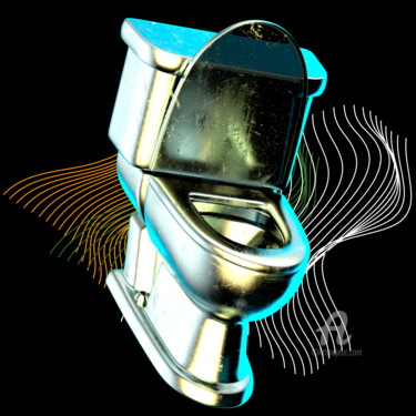 Digital Arts titled "Arte Conceitual 01" by Gabriela Radiante, Original Artwork, 3D Modeling