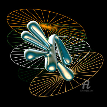 Digital Arts titled "Arte Conceitual 03" by Gabriela Radiante, Original Artwork, 3D Modeling