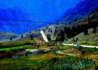 Canada - Beautiful Mountain Scenery Photographie intitulée "Canada - Beautiful…" par Clement Tsang, Œuvre d'art originale, Photographie numérique