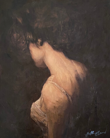 Painting titled "Artemis" by William Oxer, Original Artwork, Oil