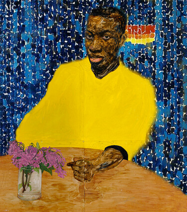 Mr. Wendell Digital Arts titled "Mr. Wendell" by Amelia Latiff, Original Artwork, Digital Painting