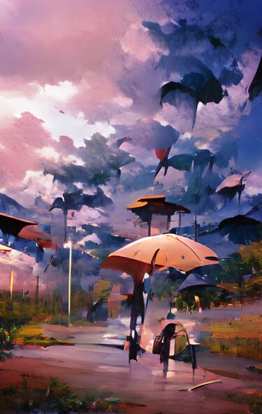 数字艺术 标题为“PICTURE OF DREAM 2” 由Mahesh Tolani, 原创艺术品, 数字油画